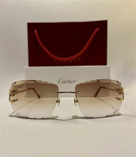 cartier sunglasses 2021|cartier sunglasses with diamonds.